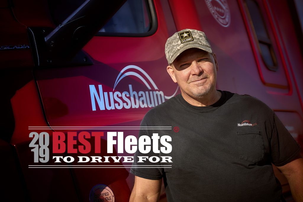 Nussbaum Recognized as one of the 2019 Best Fleets to Drive For